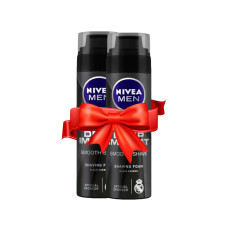 NIVEA MEN Deep Impact Shaving Foam 200ml (1+1 Bundle)
